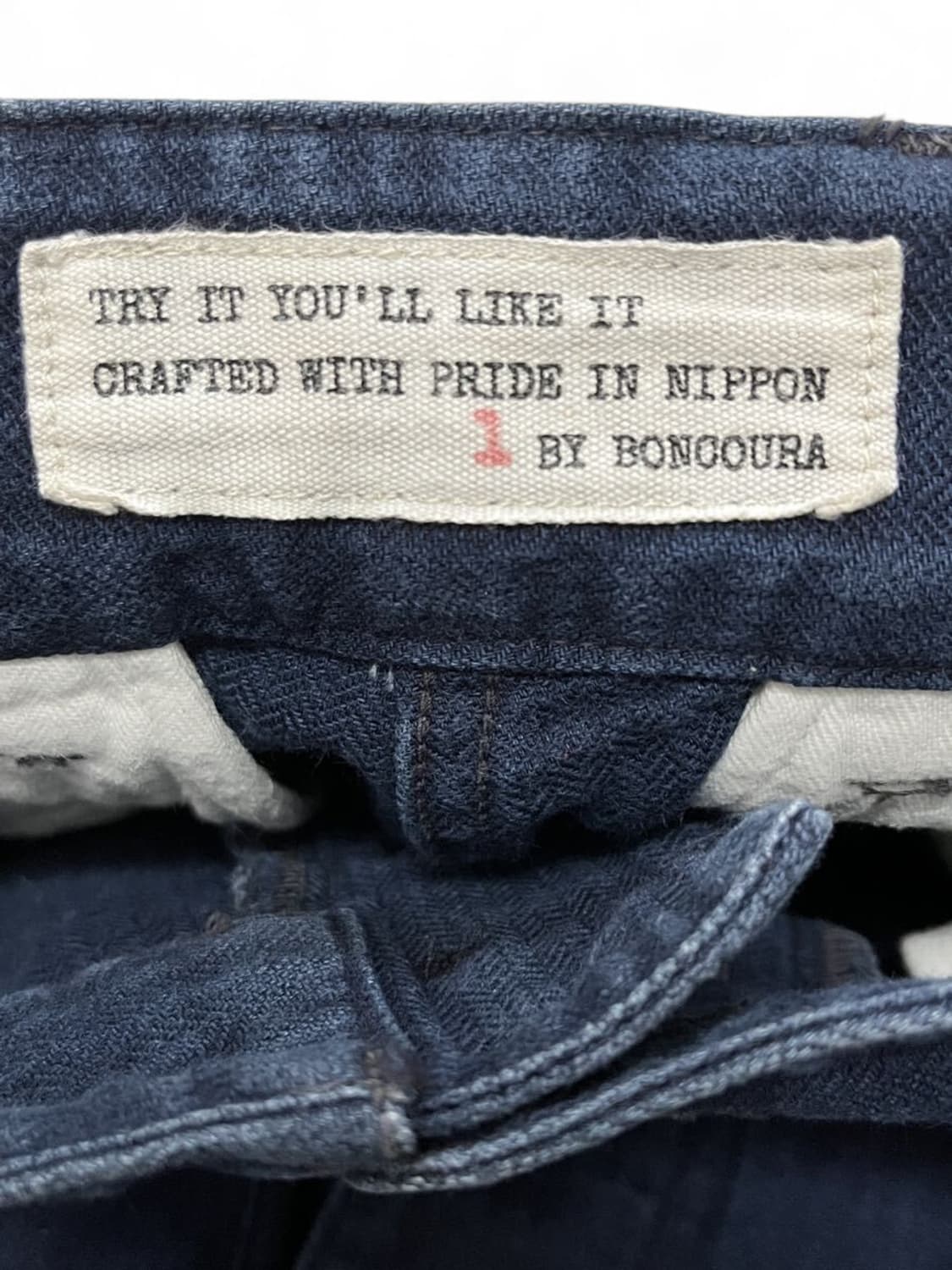 본쿠라 boncoura m47 인디고 염색 가공 팬츠 상품이미지8