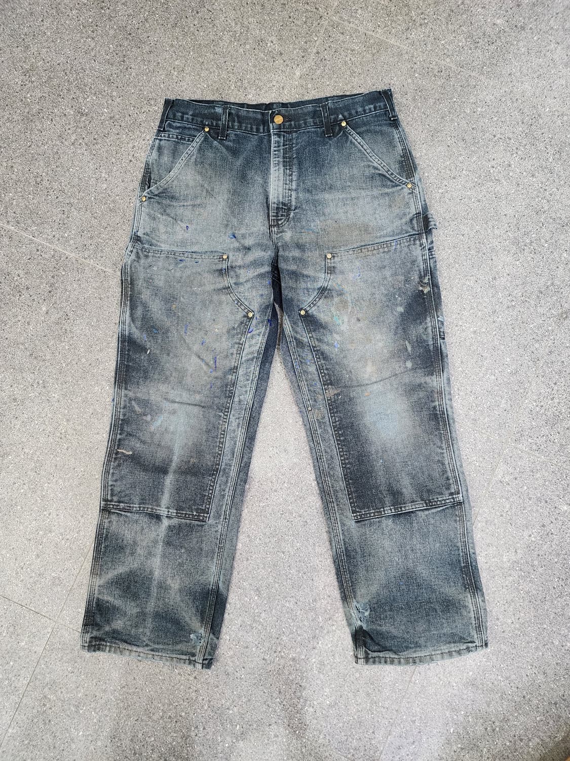 USA MADE 칼하트 더블니 34 X 30 상품이미지1