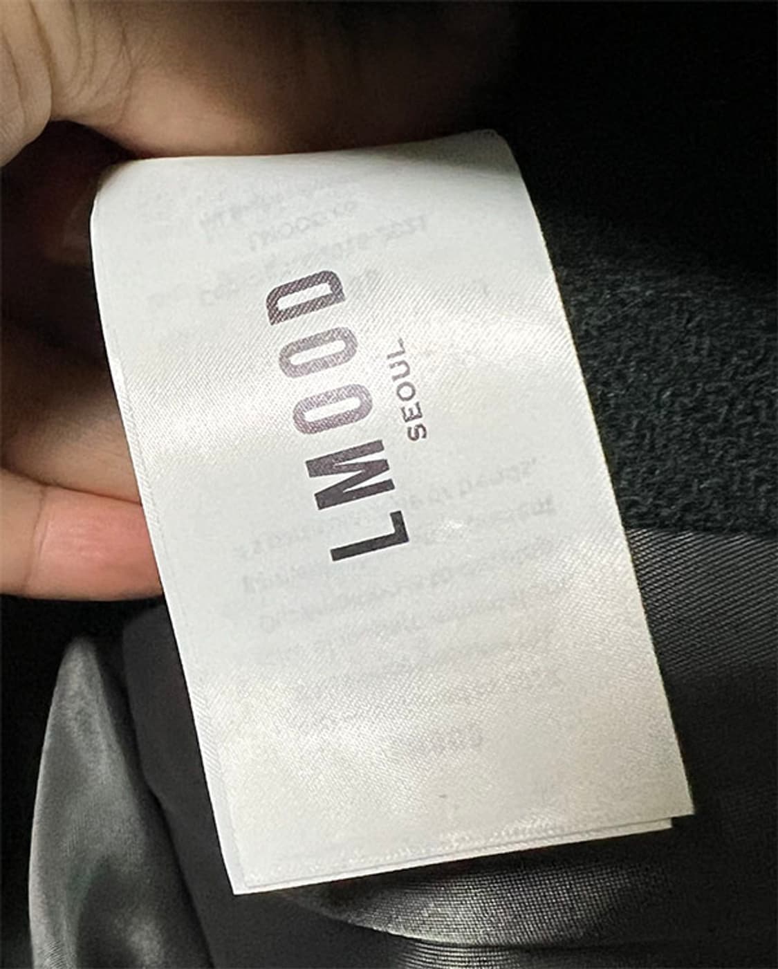 LMOOD 엘무드 남자 바시티자켓 울 오버핏 L 100  상품이미지4