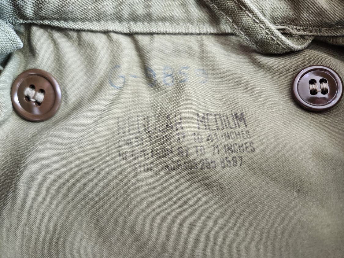 오리지널 m51 필드자켓 m/r 상품이미지9