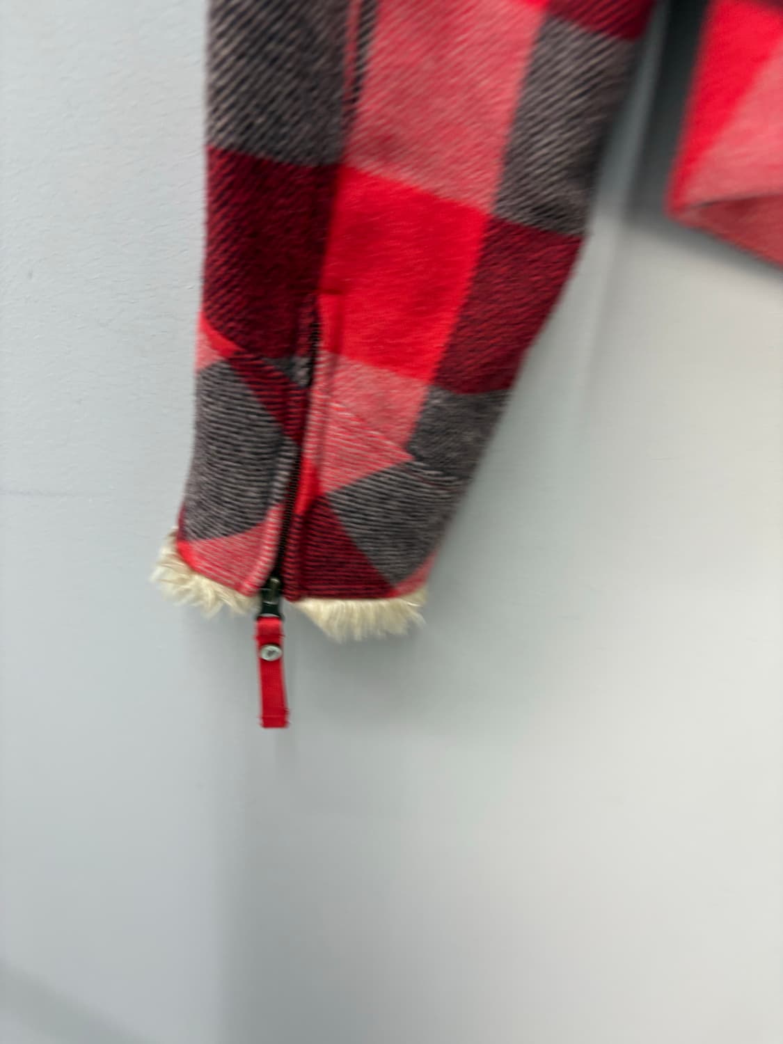 리바이스 레드 버팔로 체크 쉐르파 자켓 A2807 상품이미지6