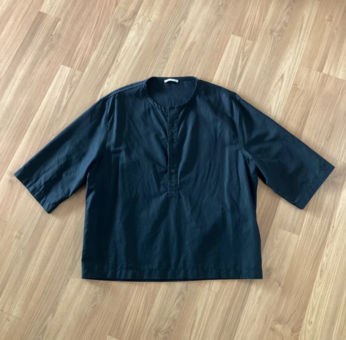 자라 린넨 카라리스 셔츠 상품이미지4