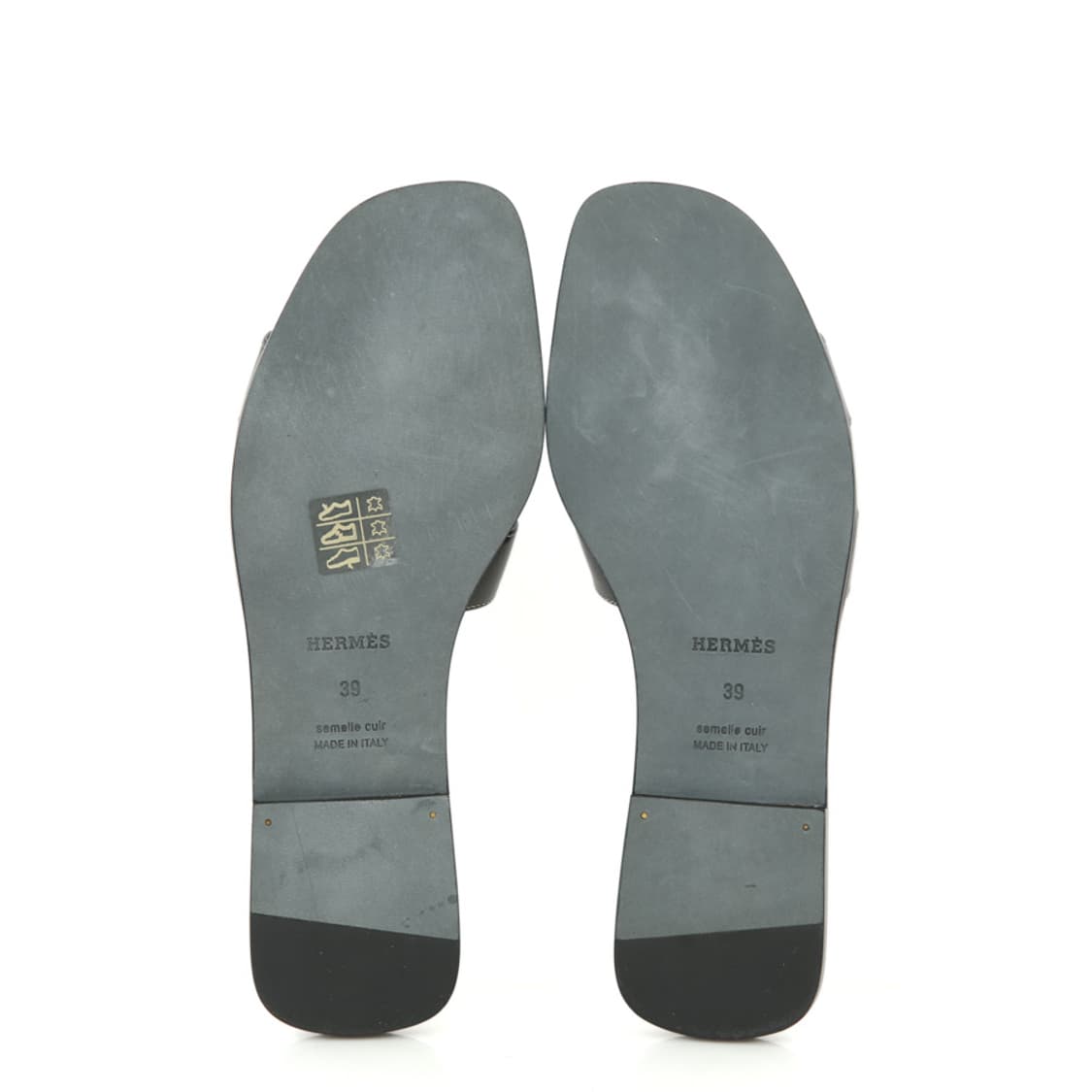 에르메스 Oran 샌들 오란 슬리퍼 블랙 슈즈 H021056Z 오랑 상품이미지10