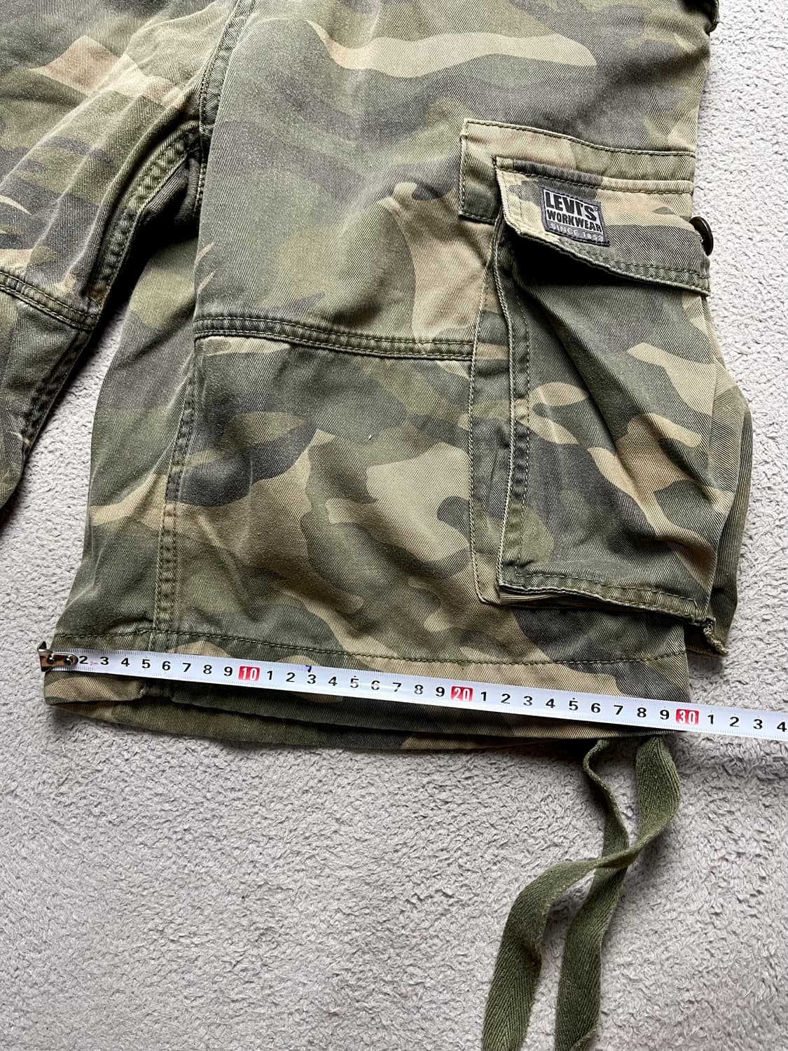 [32] 리바이스 카모 카고반바지 상품이미지5