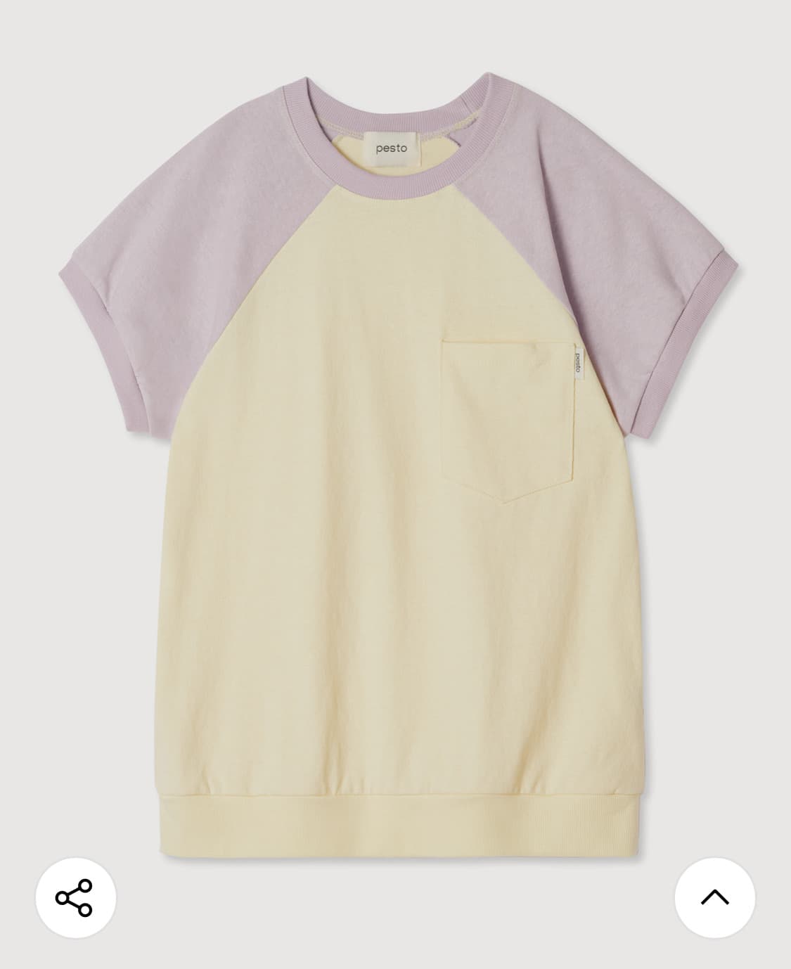 페스토 pesto 래글런 티셔츠 반팔 나그랑 상품이미지2