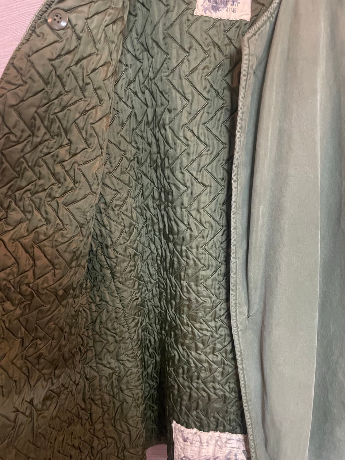 60s 캐나다 밀리터리 라이너 자켓 상품이미지3