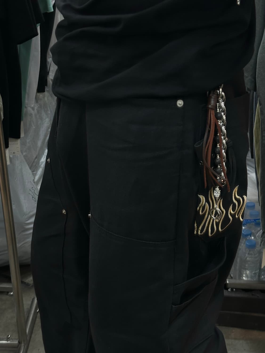 New🖤Mixed leather - 믹스 레더 키체인BR 상품이미지6