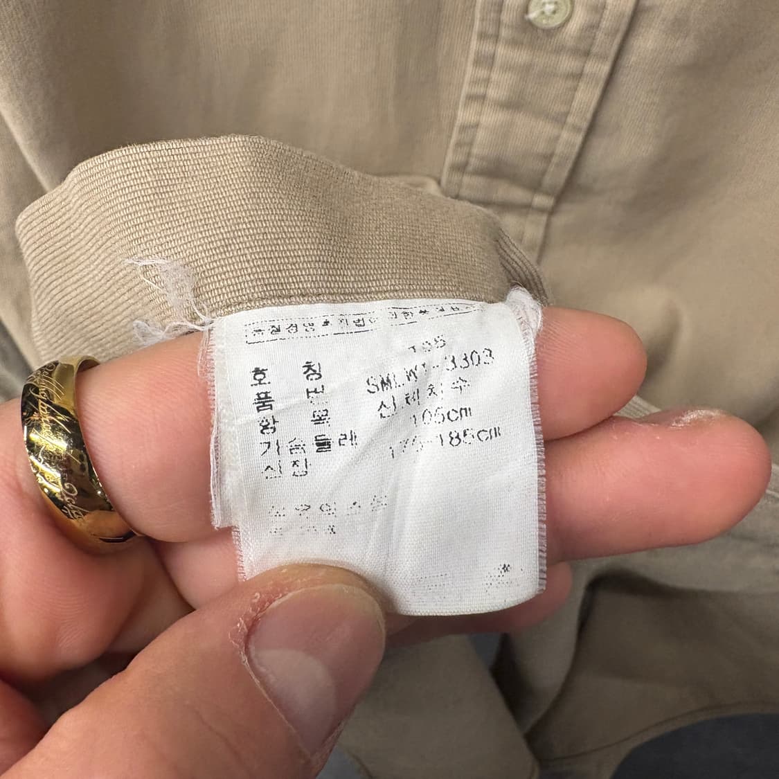 90s 폴로 랄프로렌 블레이크 루즈핏 버튼다운 코튼셔츠 N747 상품이미지9