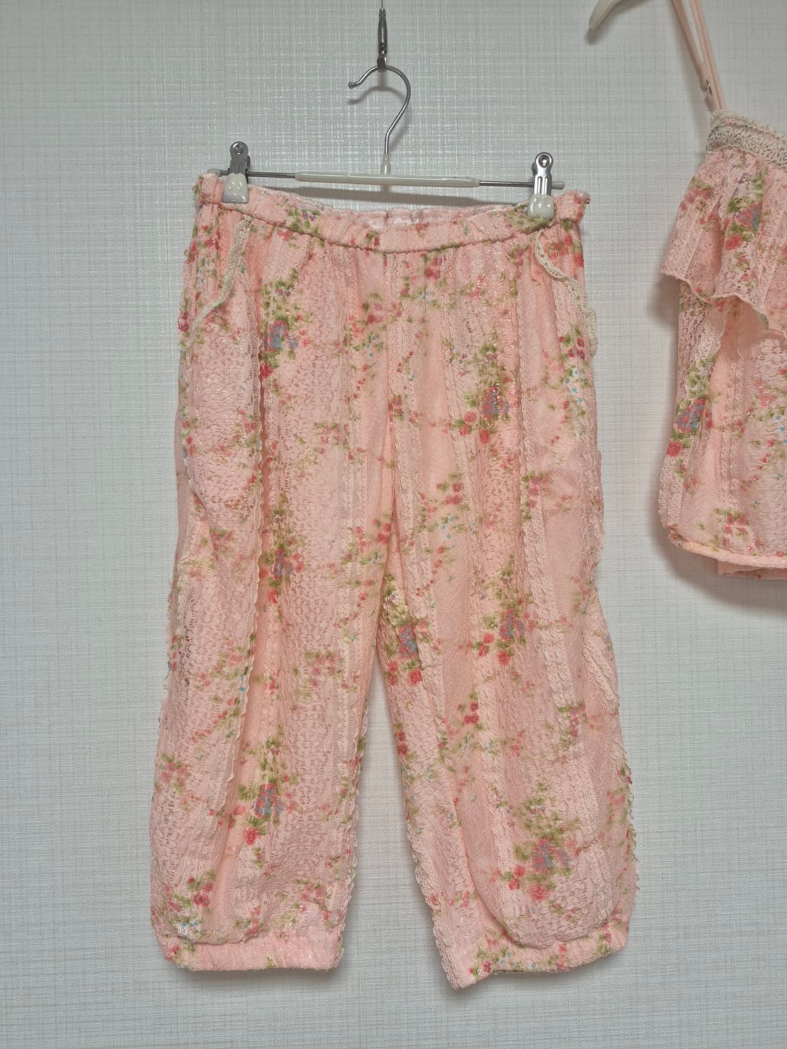 리즈리사 Chambre a couche 수선템 셋업 플로럴 핑크칼라 상품이미지3