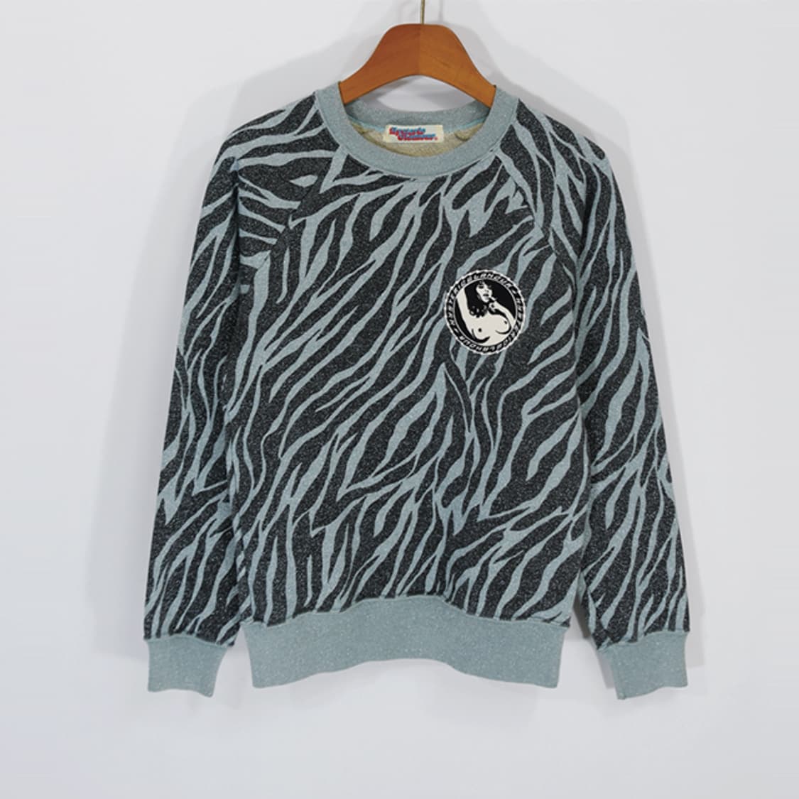 Hysteric Glamour 지브라패턴스웨트셔츠 상품이미지1