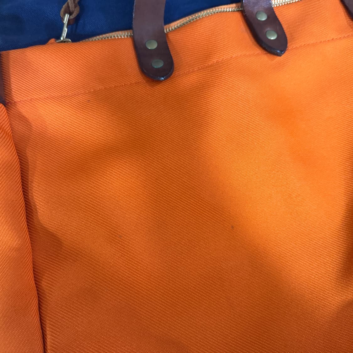 나나미카 캔버스 브리프 케이스 토트백 오렌지 상품이미지9