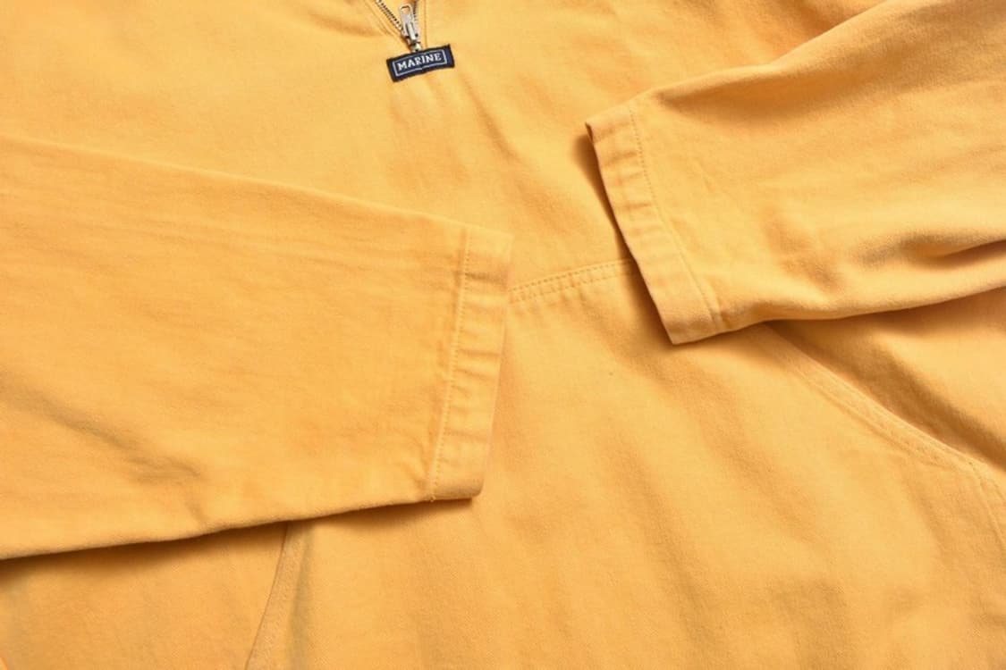 프렌치 코튼 반집업 후드 아노락  상품이미지2