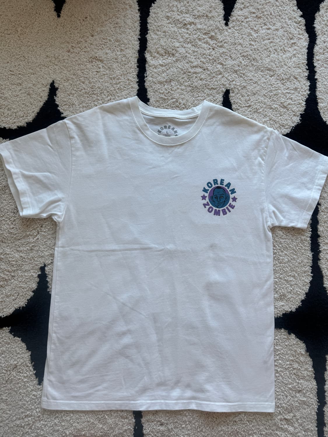 코리안 좀비 정찬성 반팔티 L 사이즈 상품이미지1
