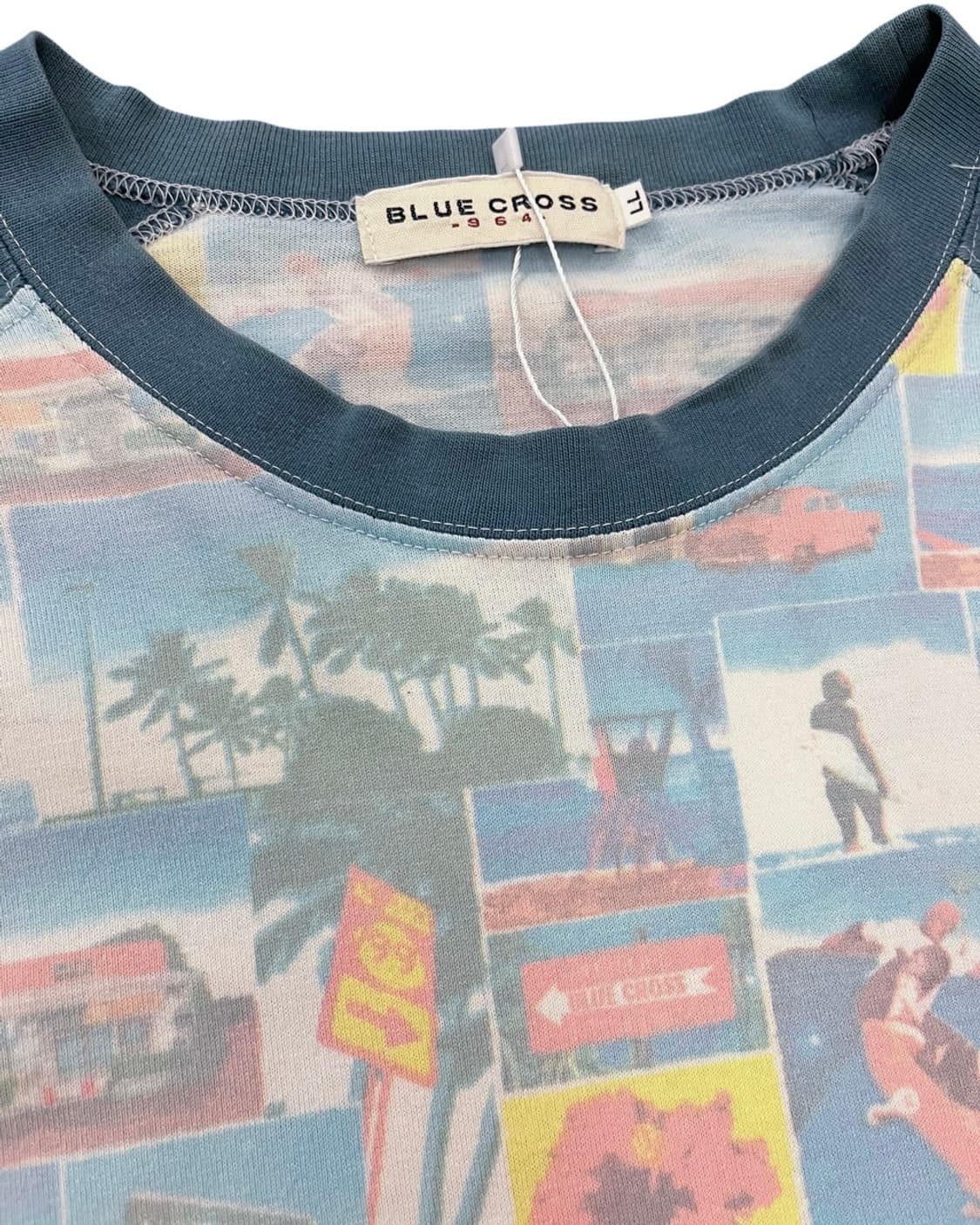 BLUE CROSS 래글런 티셔츠 상품이미지2