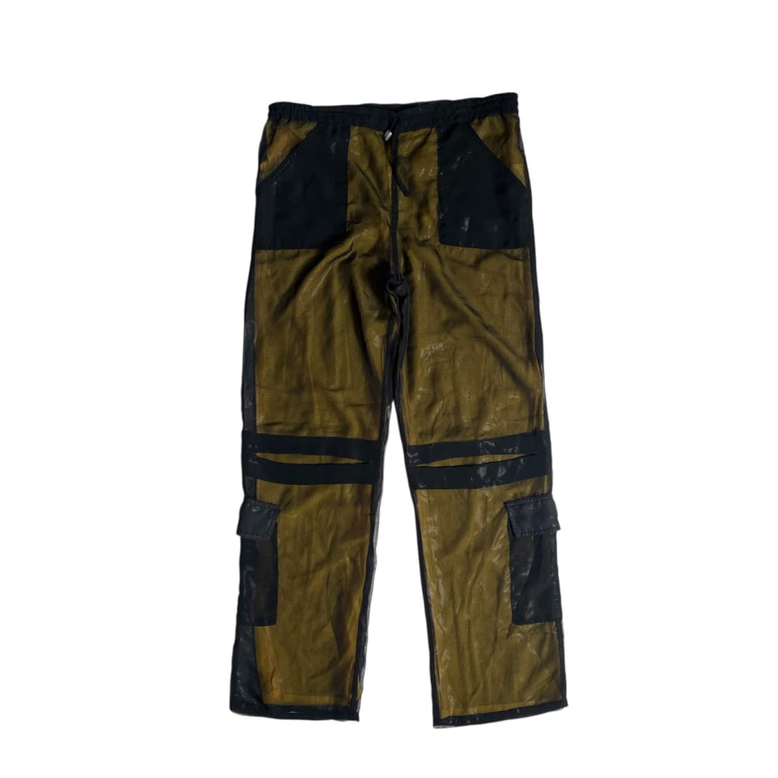 Versace sport 메쉬 폴리 더블 레이어드 팬츠 (italy) 상품이미지1