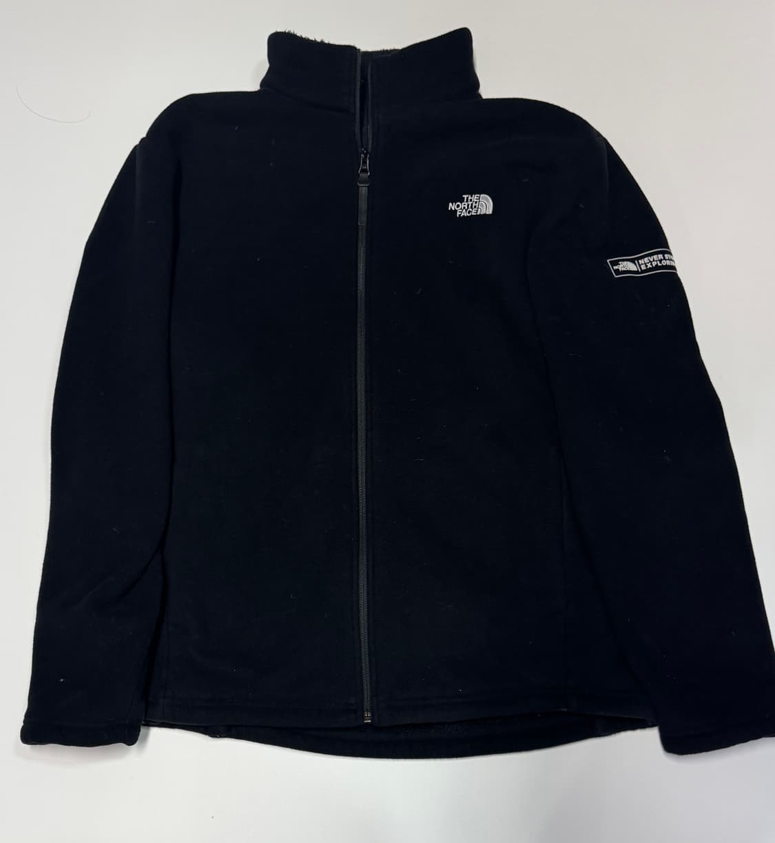 노스페이스 화이트 라벨 플리스 집업 자켓 L~XL 상품이미지1