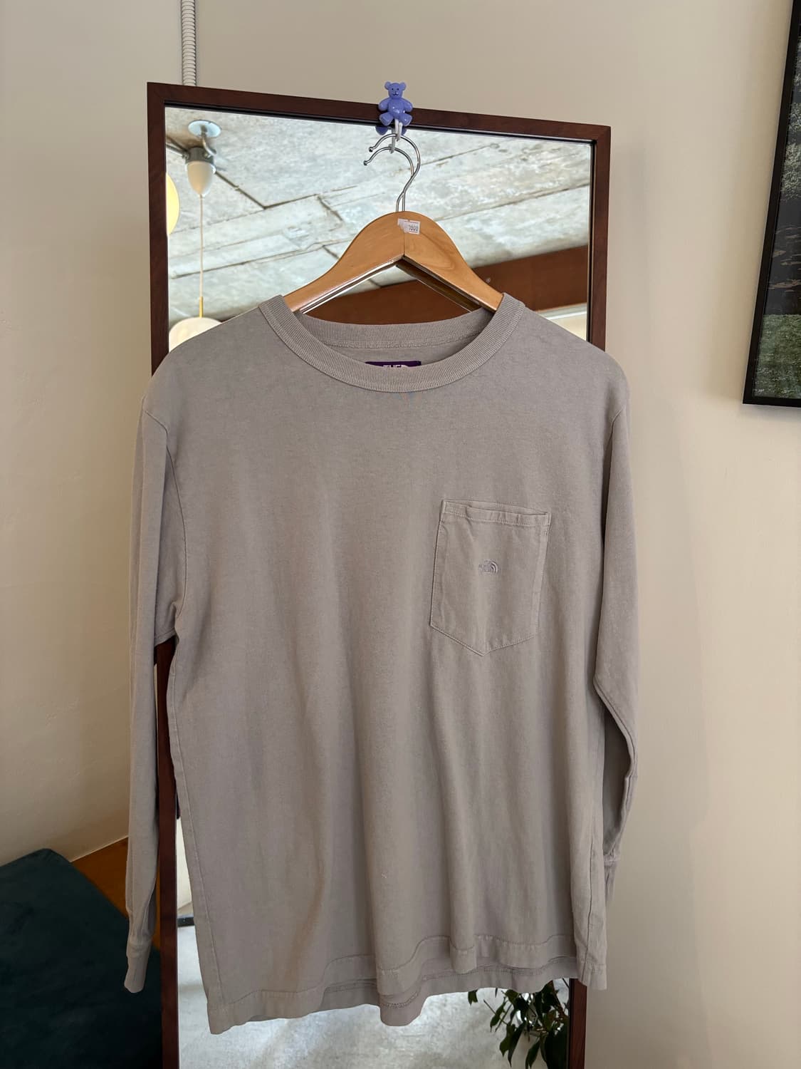 노스페이스 퍼플라벨 긴팔키셔츠 그레이톤 상품이미지1