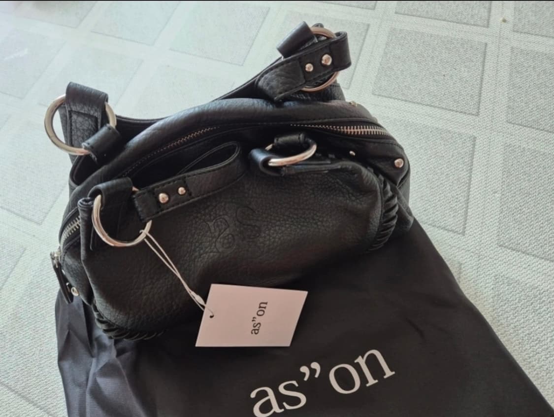 새상품 애즈온 미니 보니타백 블랙 가방 as on 상품이미지1