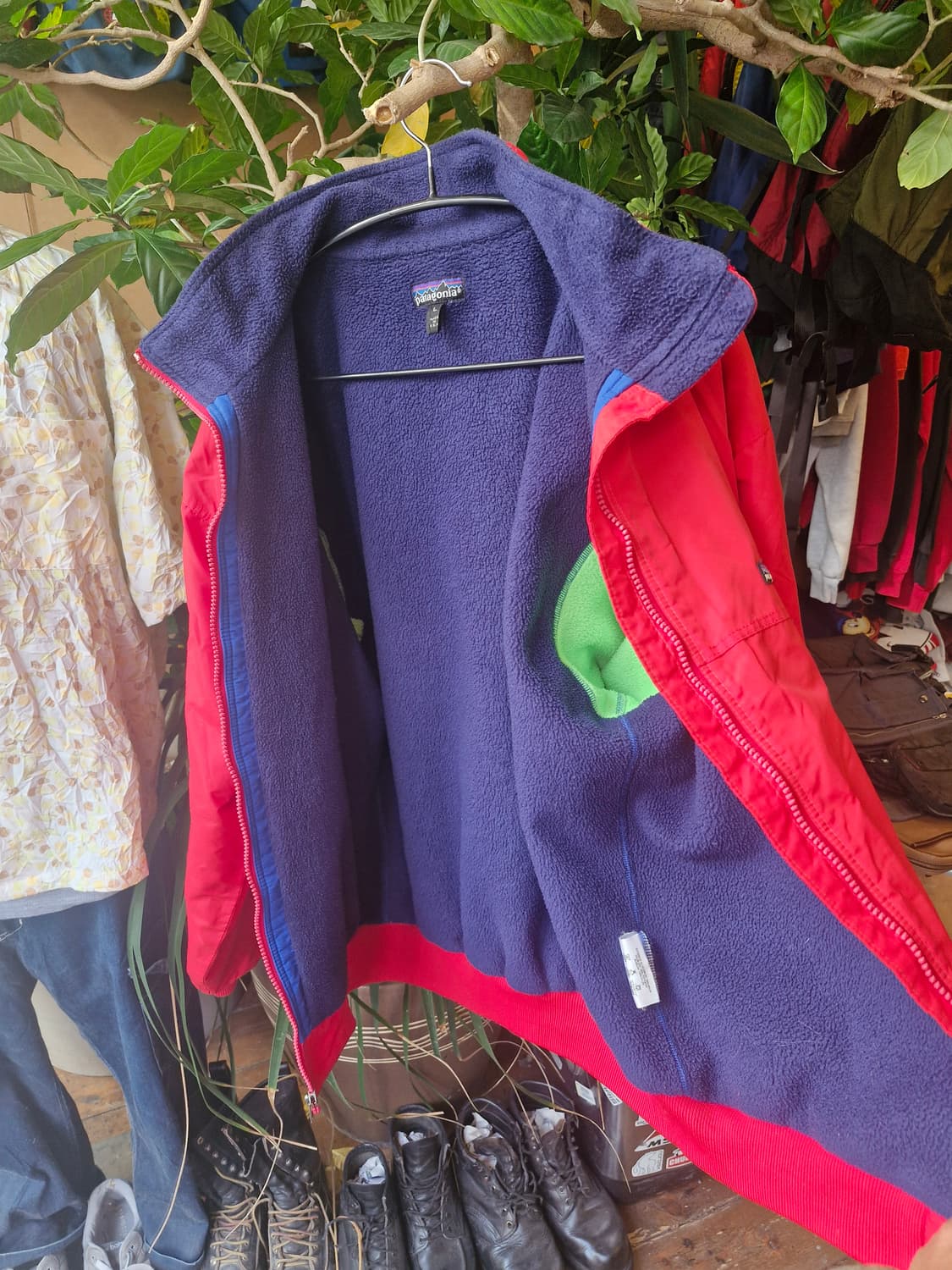 Z-268 파타고니아 쉘드 신칠라 봄버 웜업 자켓  상품이미지3