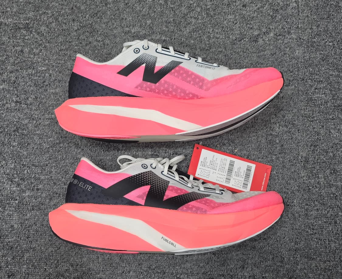 뉴발란스 퓨어셀 슈퍼컴프 엘리트 V4 울트라 핑크 275 상품이미지2