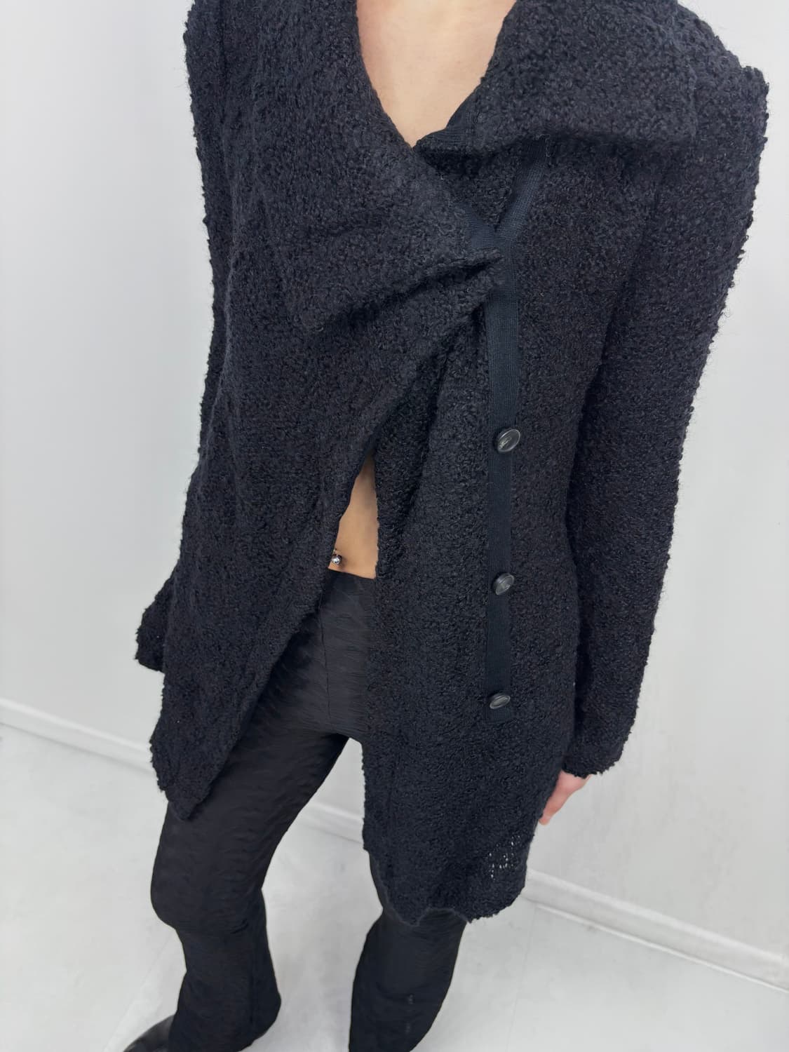 BOUCLE DRAPE CARDIGAN 상품이미지4