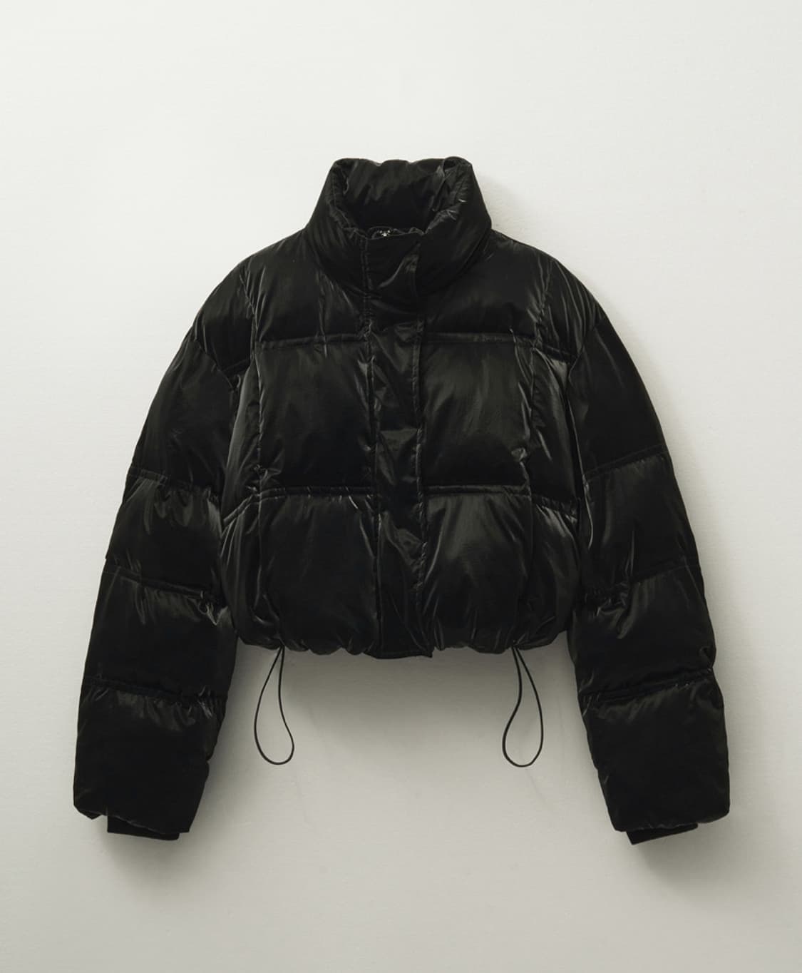 헬레네파리스 벨벳티 크롭 웰론 푸퍼 패딩 상품이미지2