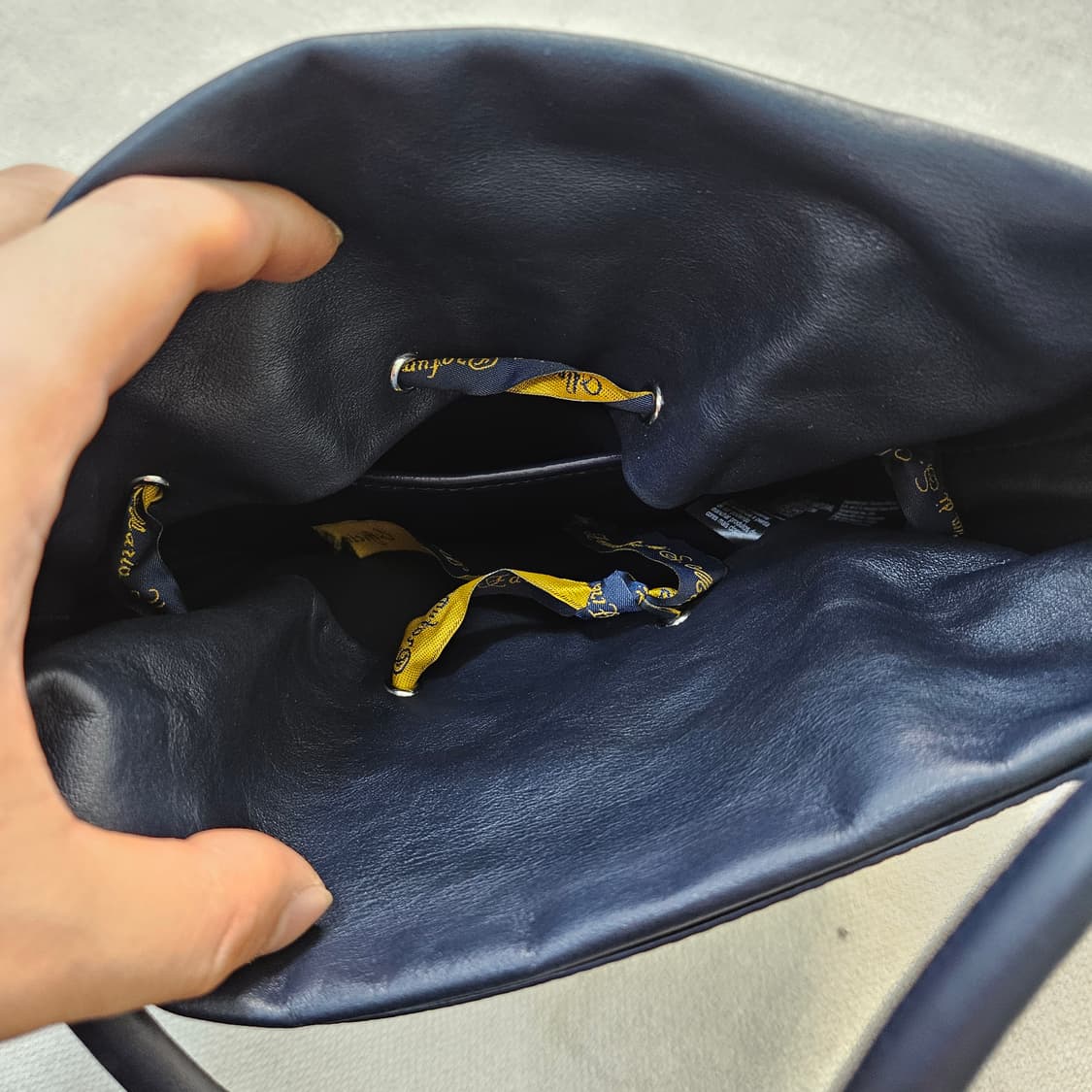 F 라코스테 샨타코 드로우스트링 백0409Y 상품이미지3