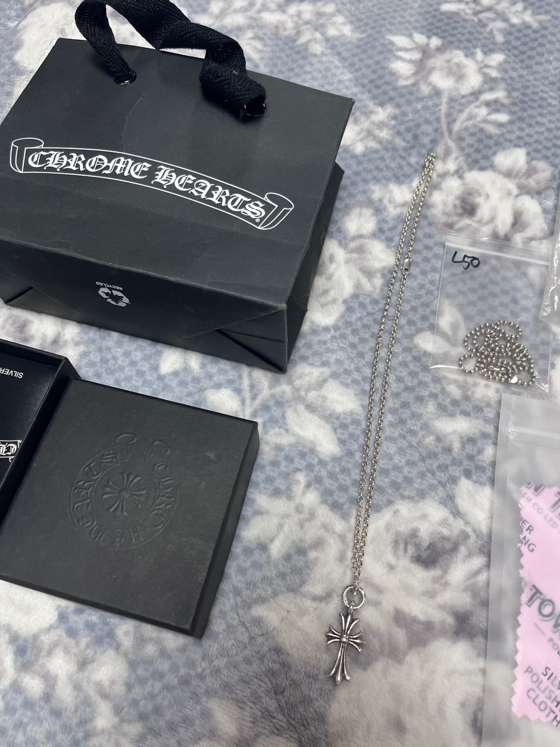 크롬하츠 타이니 크로스 풀박스(롤체인,볼체인 포함) 상품이미지2