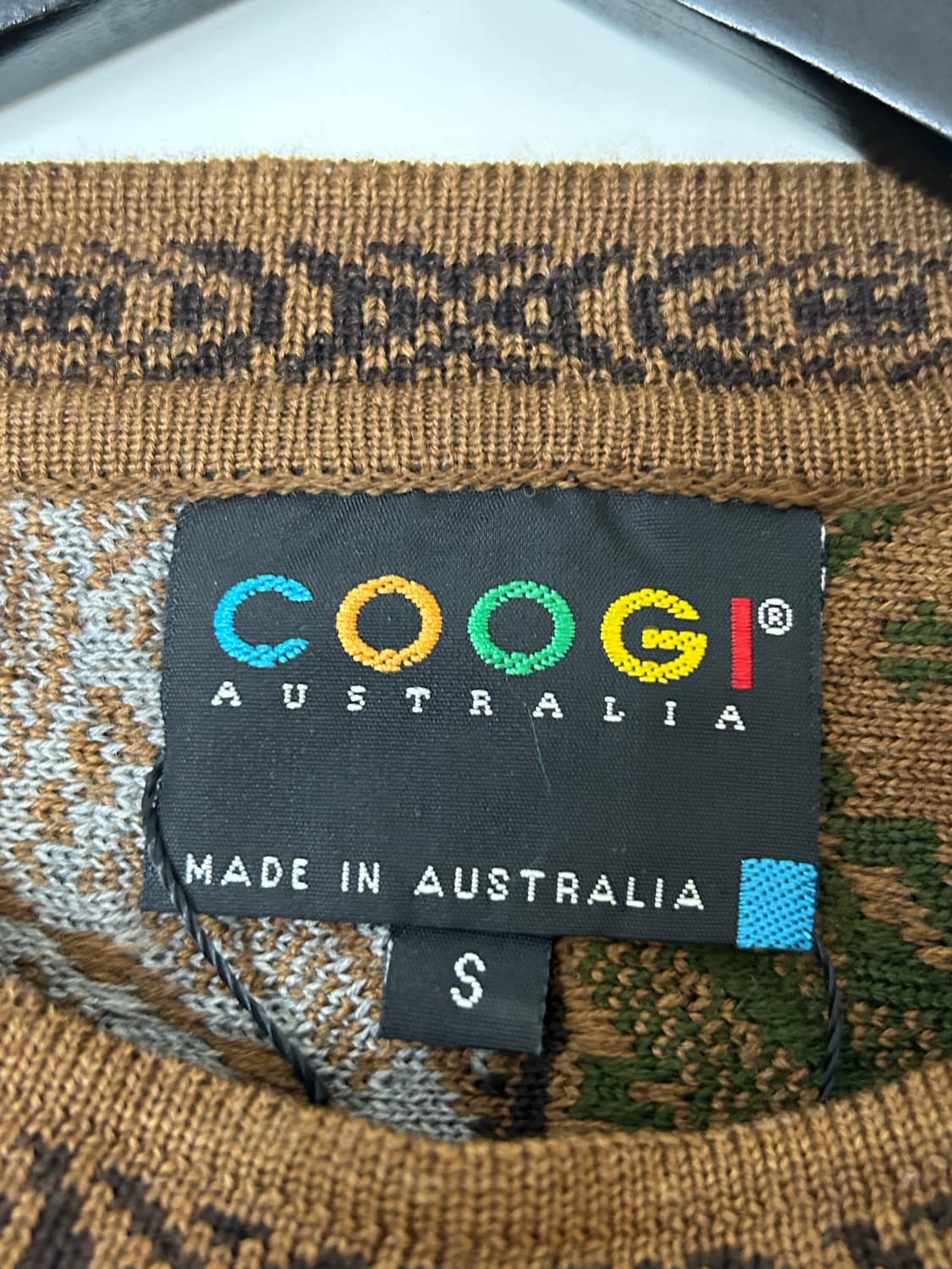 Coogi 쿠지 멀티컬러 텍스처 니트 스웨터 상품이미지6