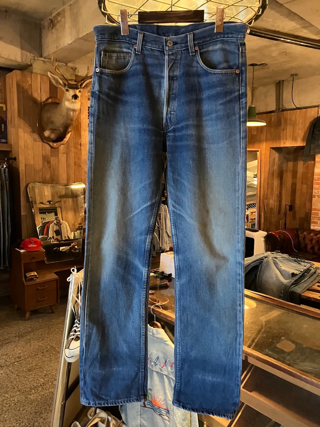 90s USA 빈티지 리바이스 501 데님 팬츠 상품이미지2