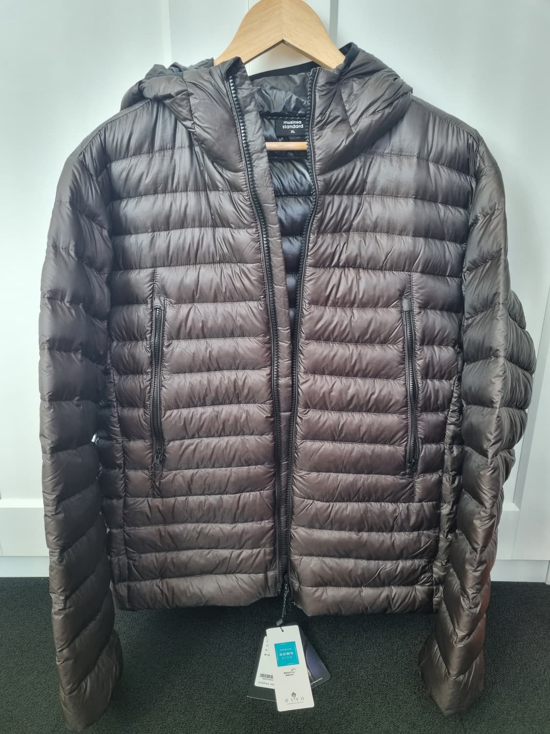 (XL 사이즈, 새상품)무신사 스탠다드 시티레저 립스탑 경량패딩 상품이미지2