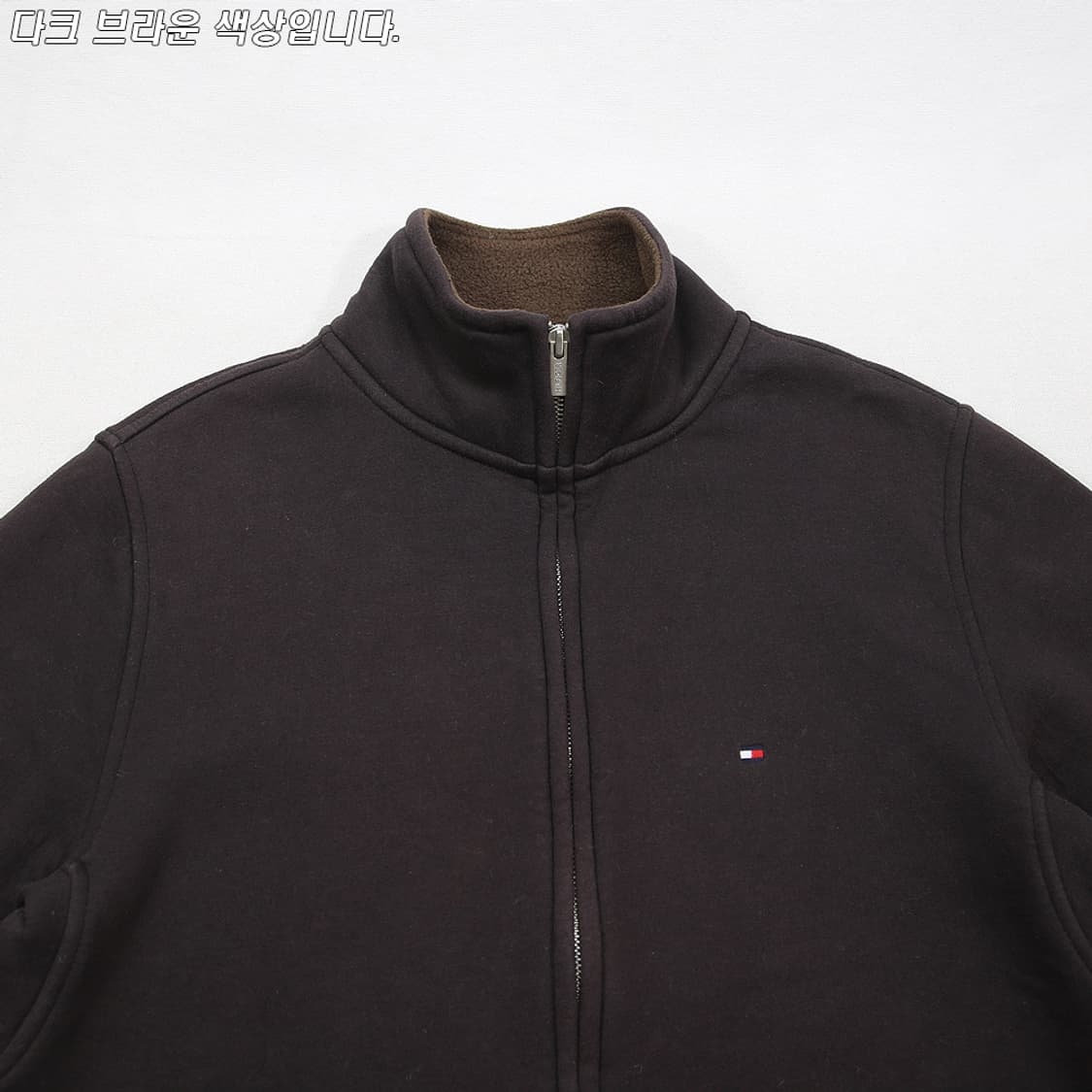 (착용컷) TOMMY HILFIGER 폴라 집업 자켓 (남성용 95) 상품이미지5