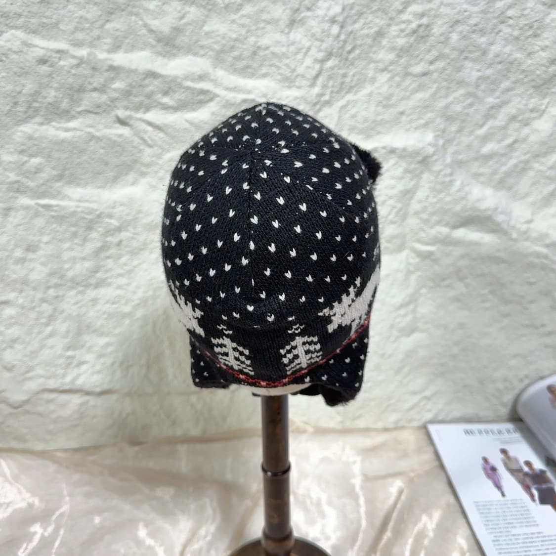 빈티지 고딕 니트모자 군밤모자 상품이미지3