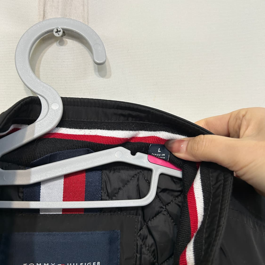 타미힐피거 남성 누빔 패딩 자켓 L 상품이미지2