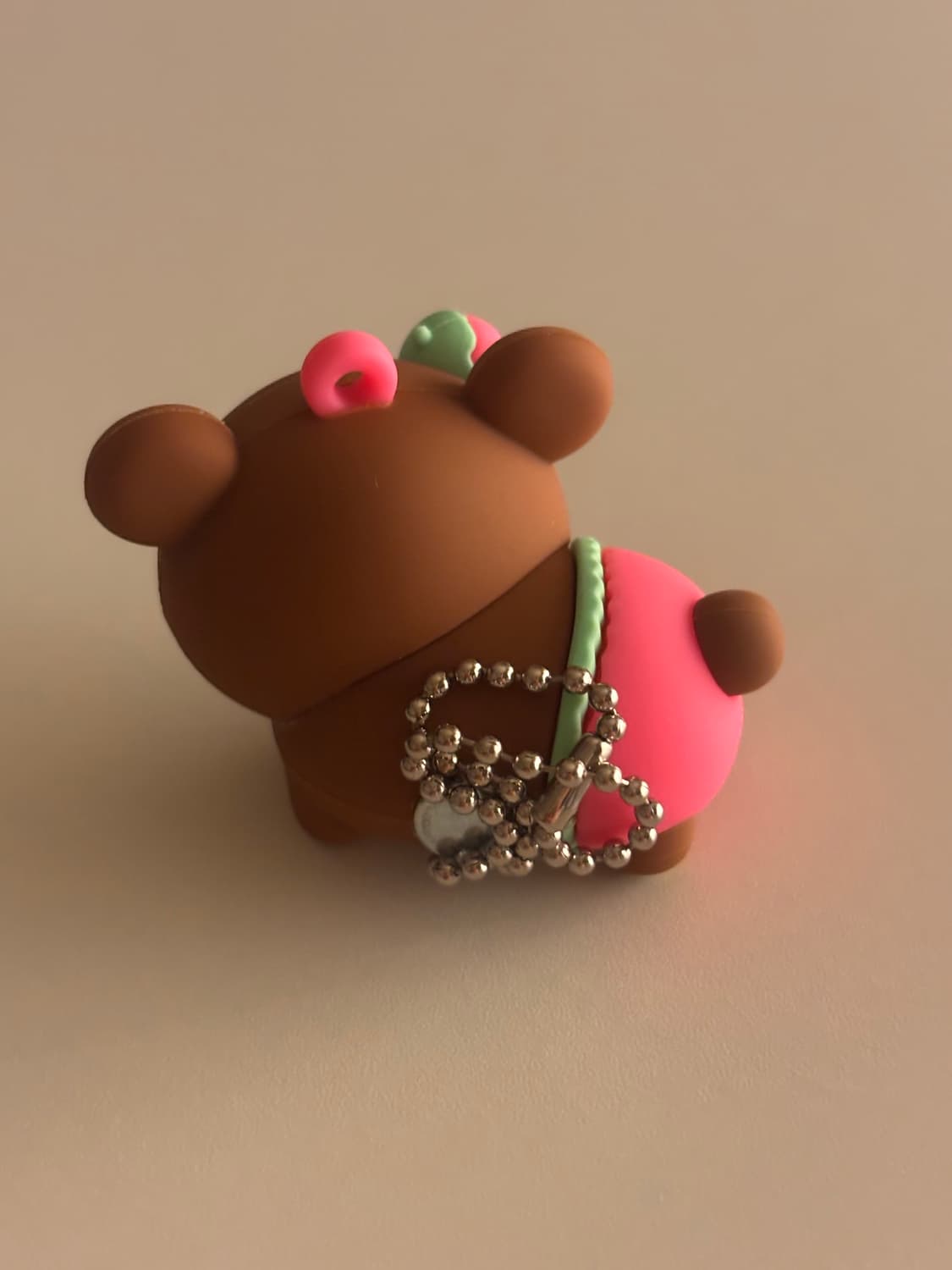 이디야 리락쿠마 네발 차이로이코구마 마그넷 키링 상품이미지2