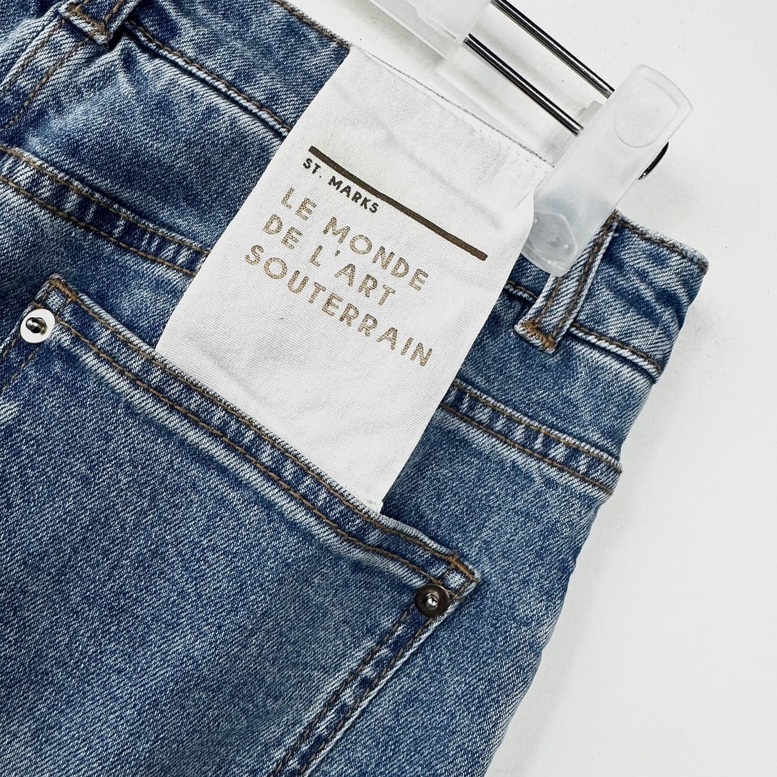 SJSJ 봉제라인 데님 팬츠 상품이미지6