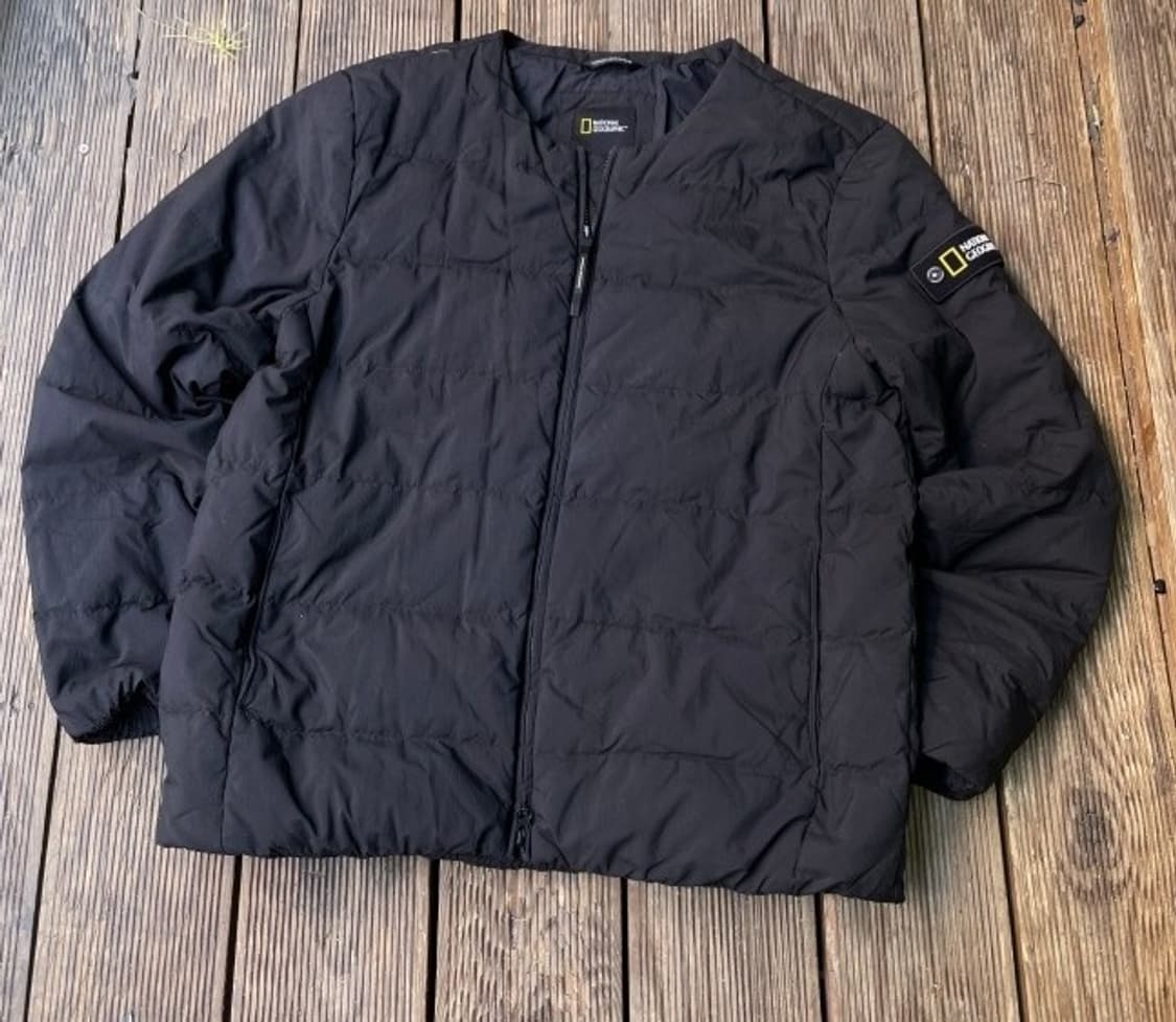 내셔널지오그래픽 오리털 덕다운 경량점퍼 경량패딩 105/XL 상품이미지1