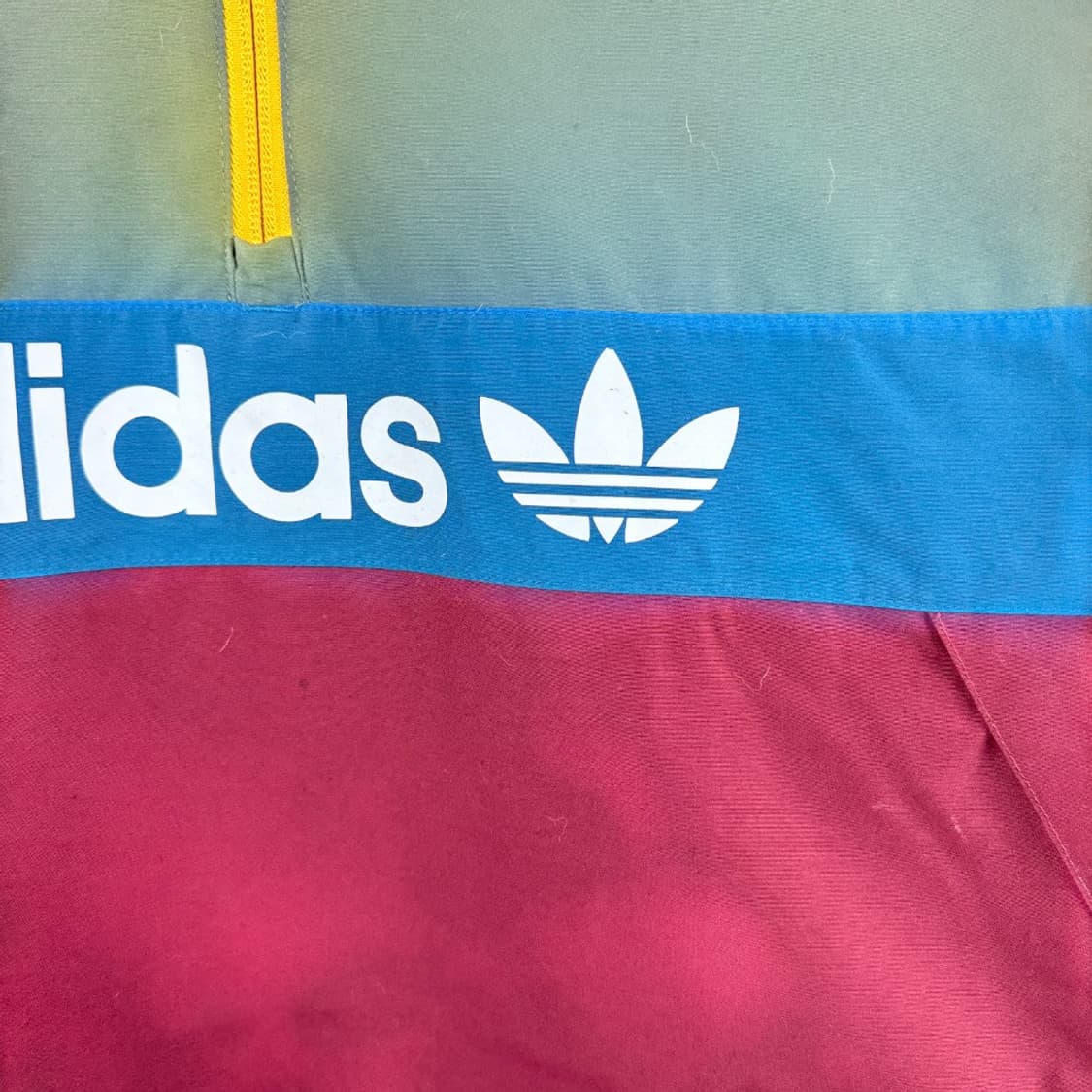 (2XL) 아디다스 오리지널 BB 스노우브레이커 재킷 마룬 상품이미지3