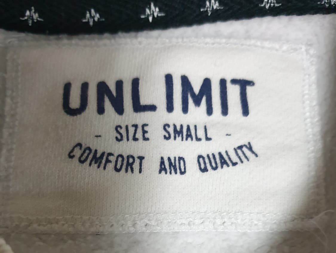 언리미트 기모 맨투맨 화이트 (S) 상품이미지2