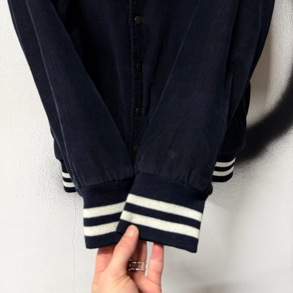 정품 베이프 OG 97s 제네럴 코듀로이 바시티 자켓 상품이미지6