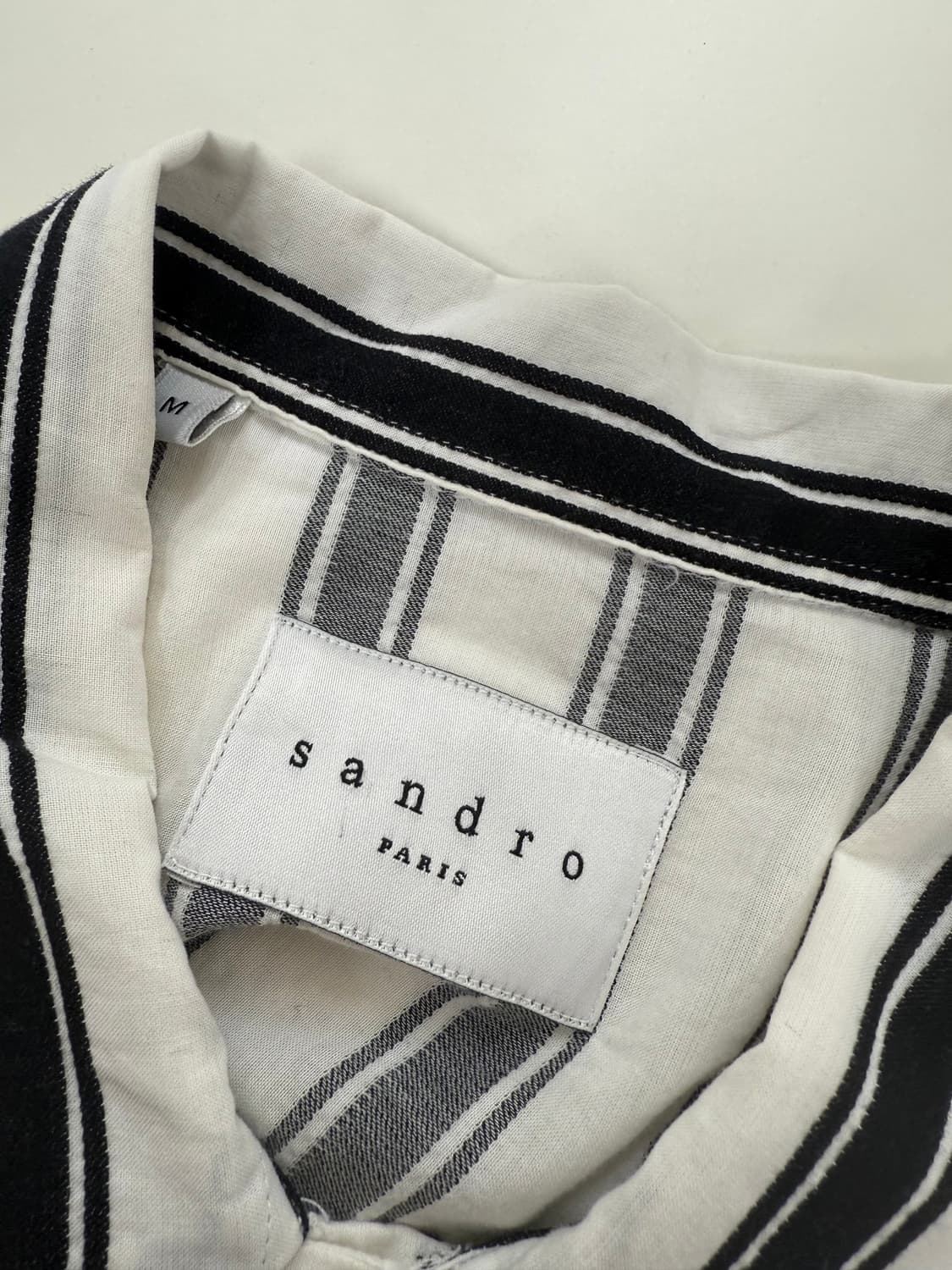 산드로 sandro 스트라이프 셔츠 상품이미지4