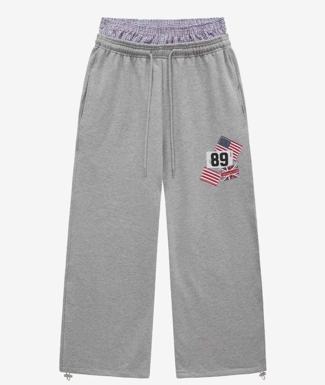 미드나잇무브 rd check pants (grey) 상품이미지2