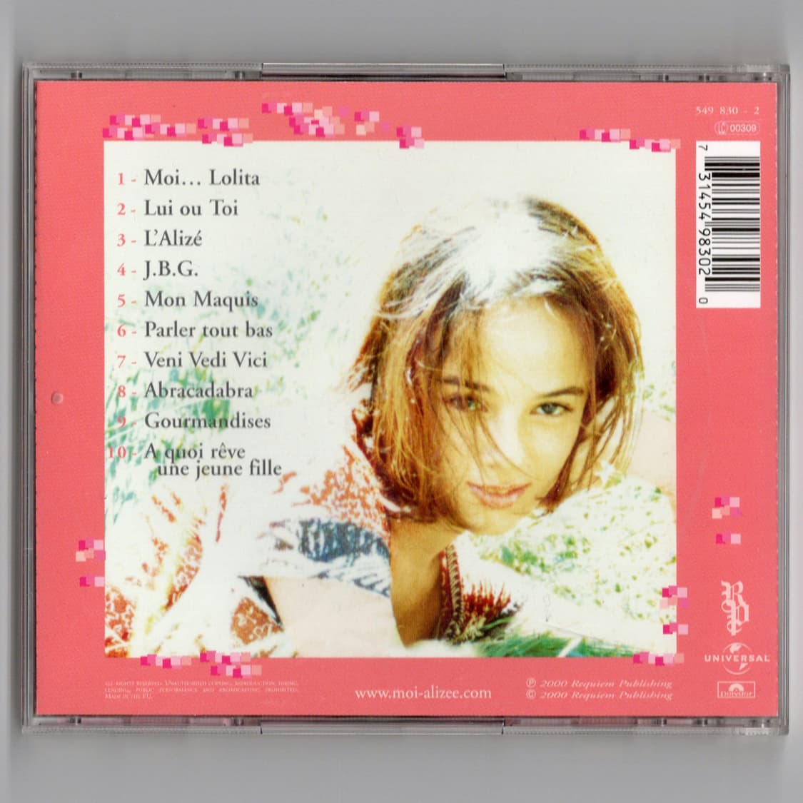 Alizée - Gourmandises 유럽반 알리제 해외음반 희귀음반 상품이미지3