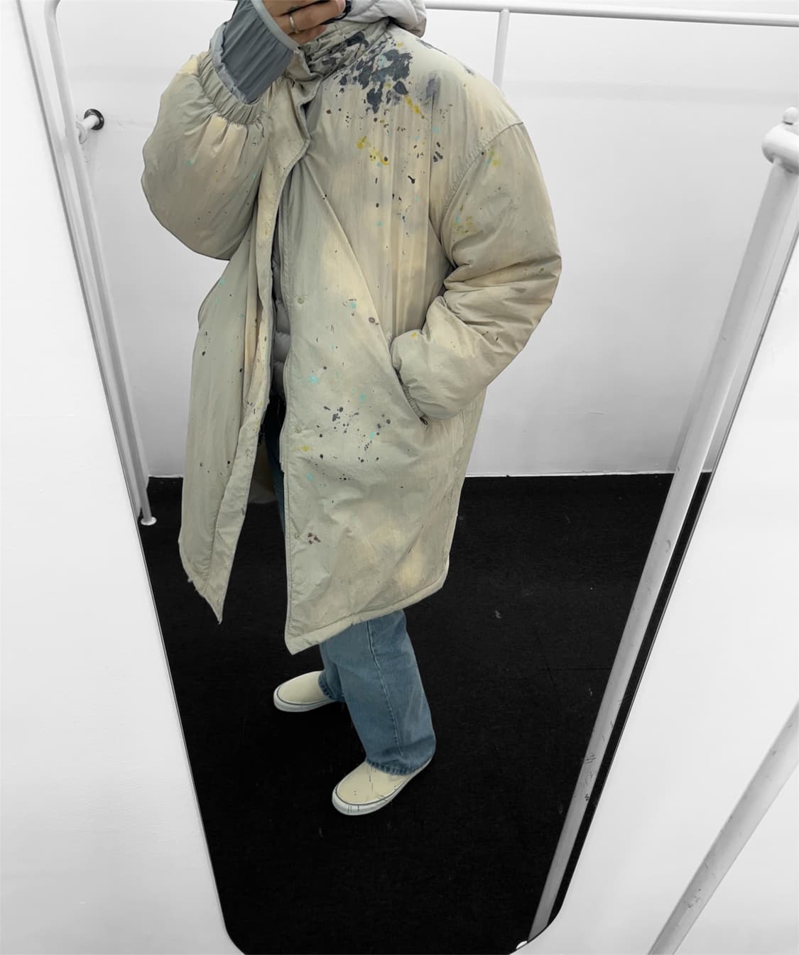 빈티지 롱패딩 상품이미지2