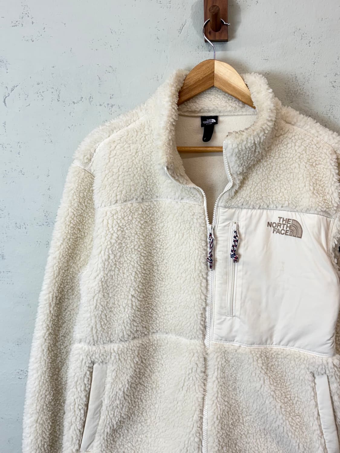 노스페이스 크림 화이트 후리스 자켓 상품이미지6