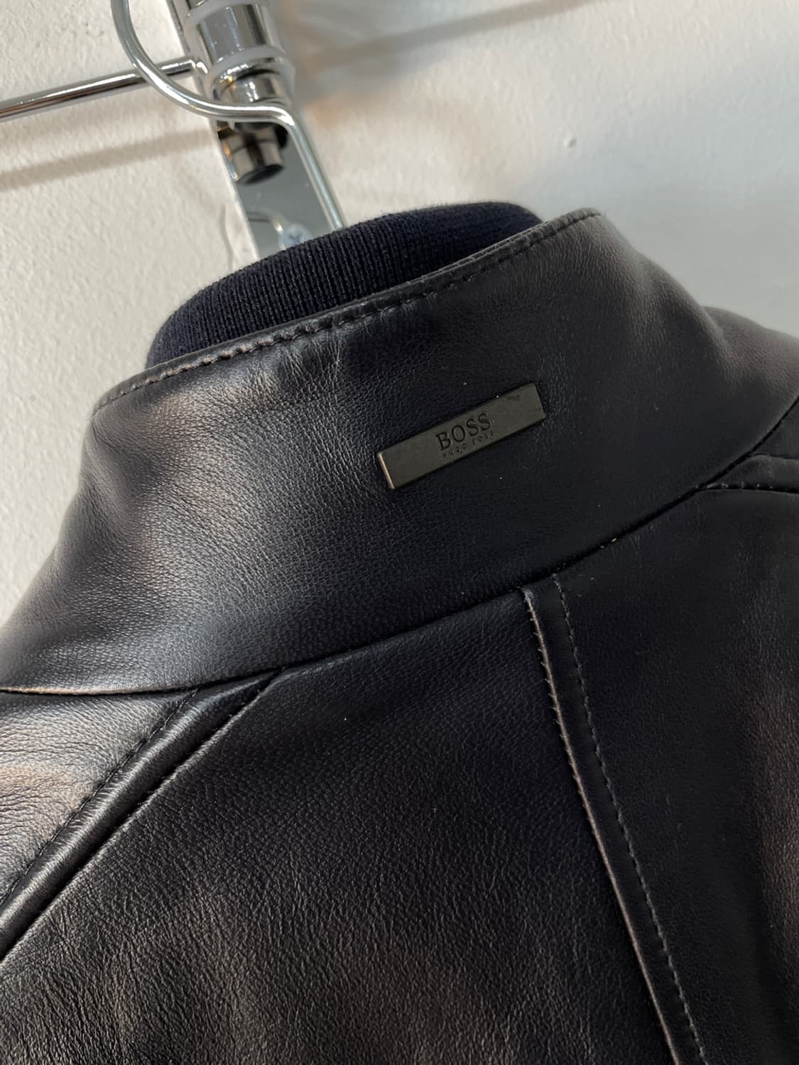 휴고 보스 레더 자켓 상품이미지7