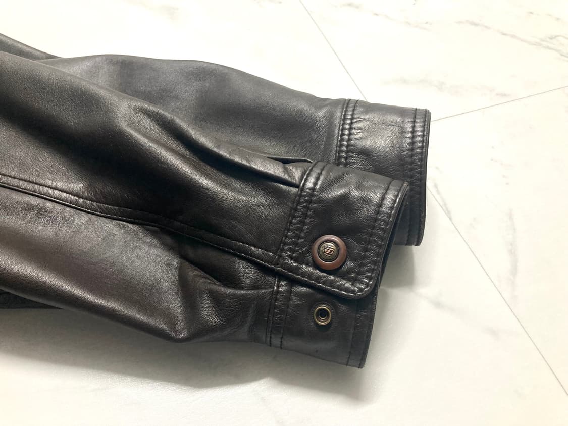 00s 런던포그 구스 내피 양가죽 봄버 자켓 105 상품이미지9