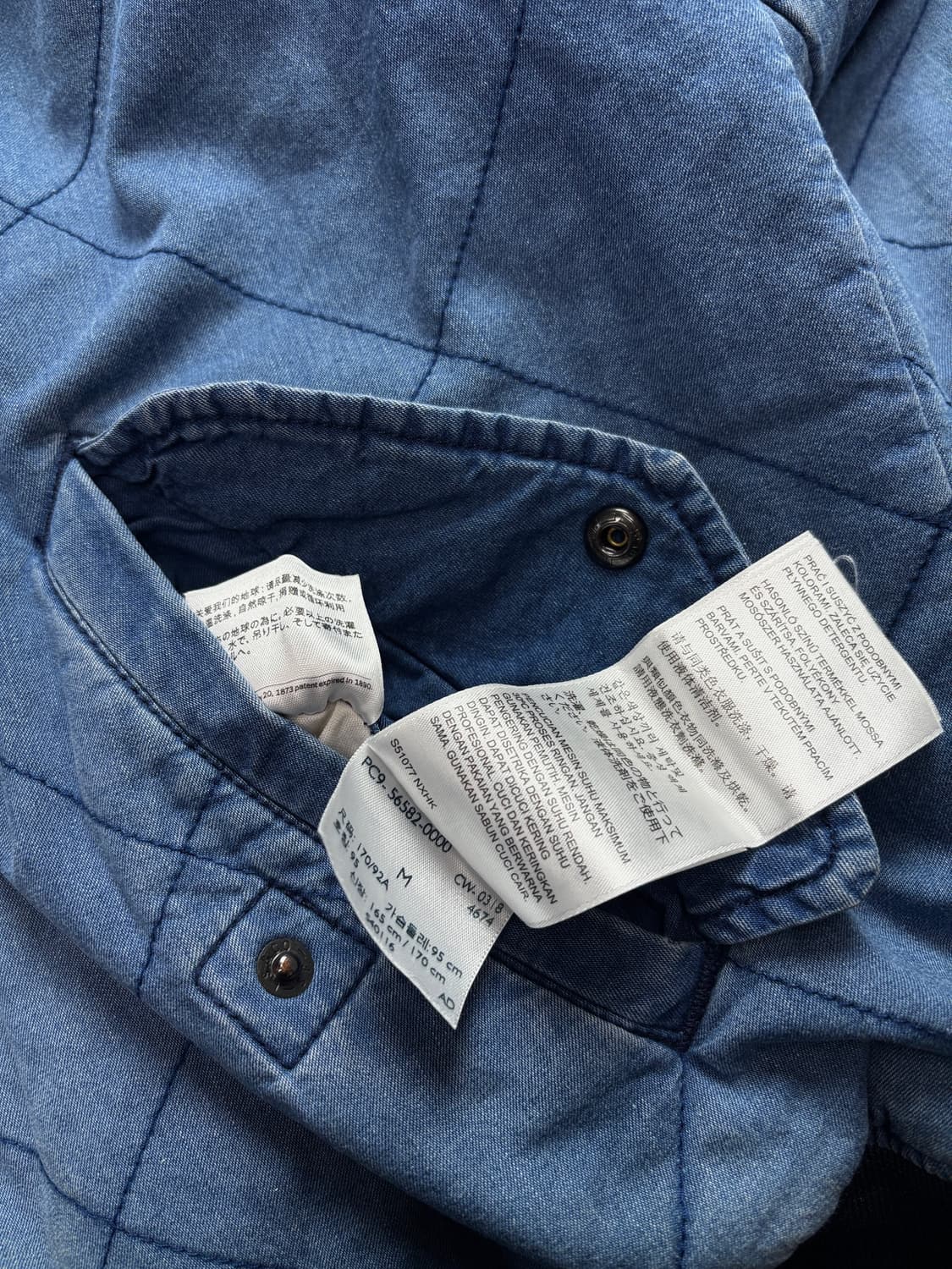 리바이스 레드탭 플리스 퀼팅 리버시블 집업 자켓 2333 상품이미지5