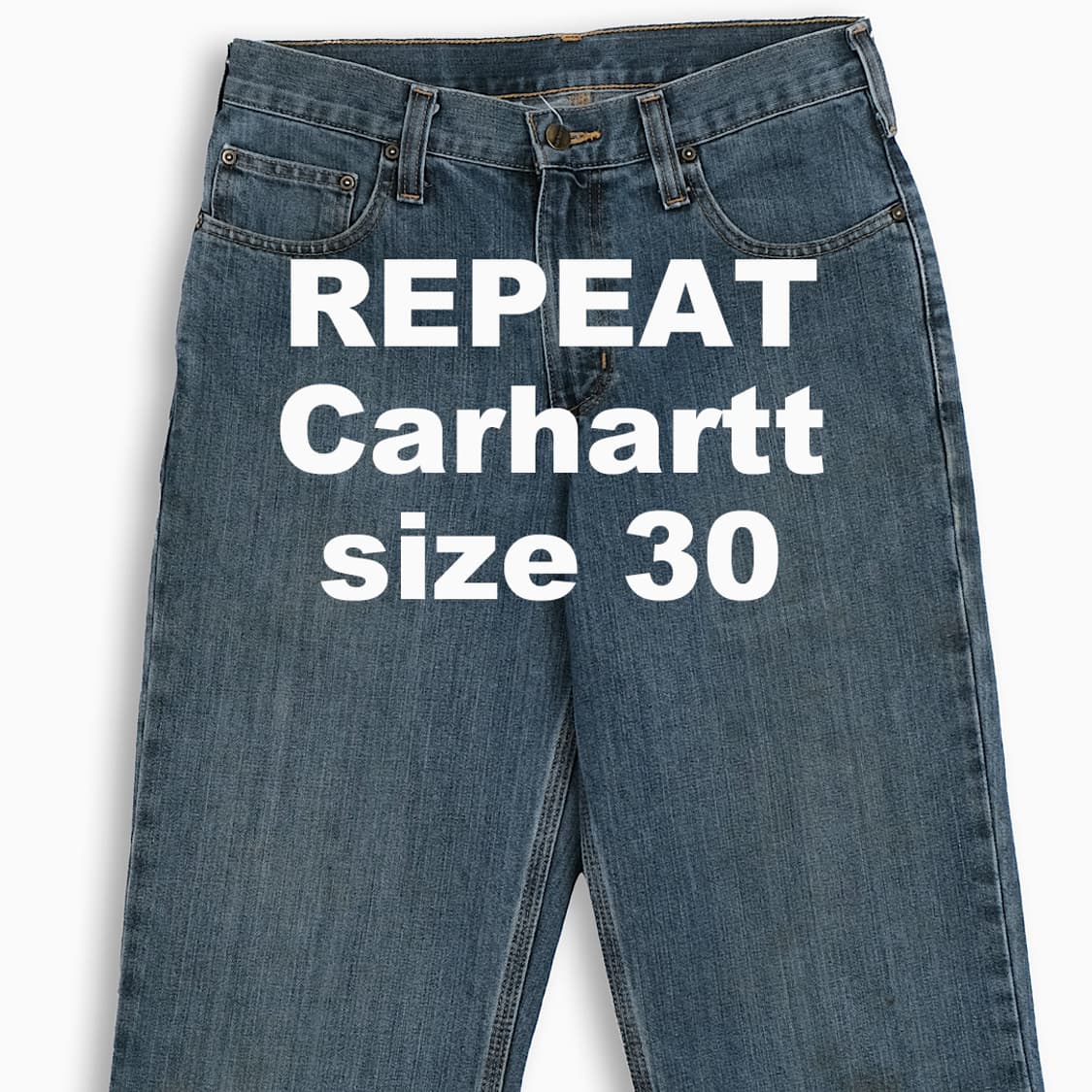 빈티지 칼하트 진청 청바지 30 인치 CH4833001 상품이미지1