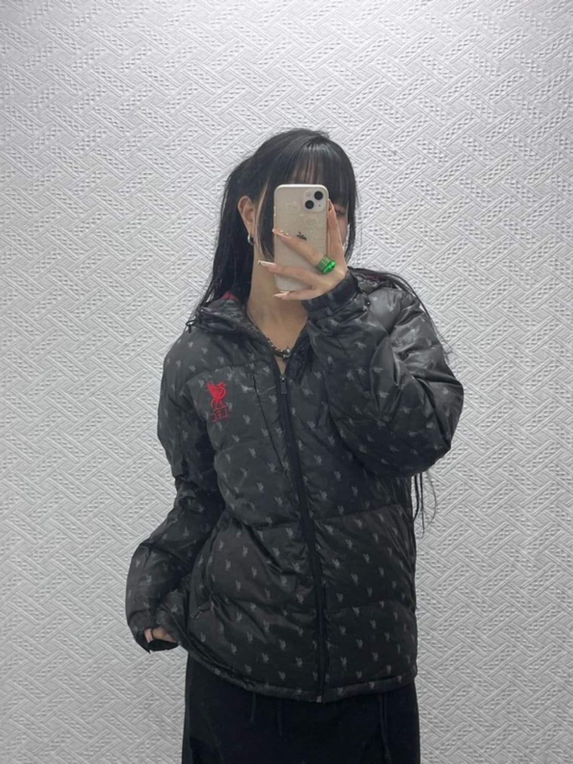 아디다스 올드스쿨 로고플레이 리버풀 덕다운 패딩 95 C08295 상품이미지1